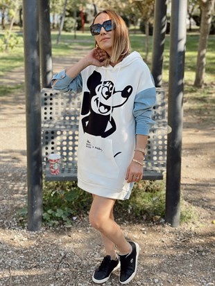 Mickey Mouse Sweat ELbise 